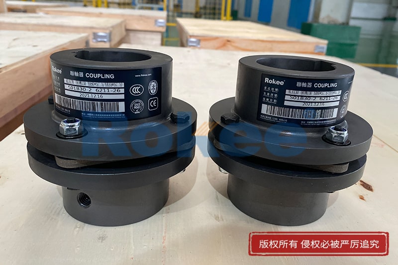 单膜片式联轴器,梅花弹性联轴器轴向预紧